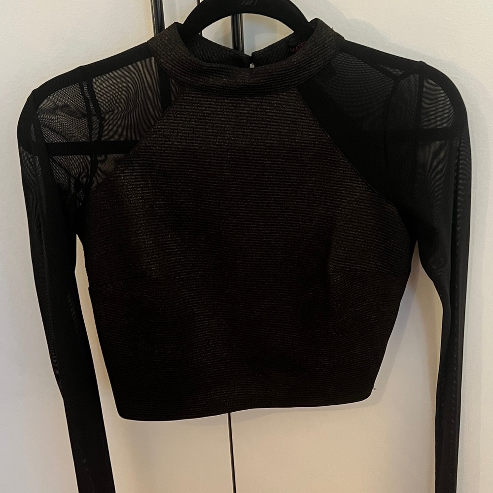 Material Girl Cropped Top